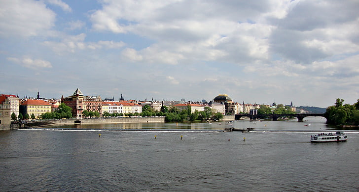 Чешка република, Прага, град, Паметник, Туризъм, архитектура, сгради