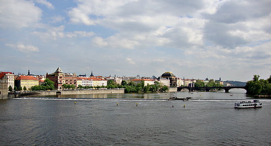 Tsjechische Republiek, Praag, stad, monument, Toerisme, het platform, gebouwen