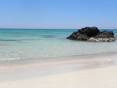 Creta, mar, férias, praia