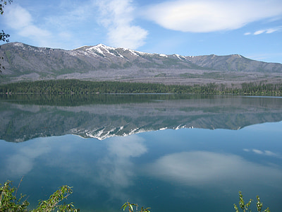 Taman Nasional Glacier, Danau, Danau Gunung, pegunungan, Taman Nasional, pemandangan