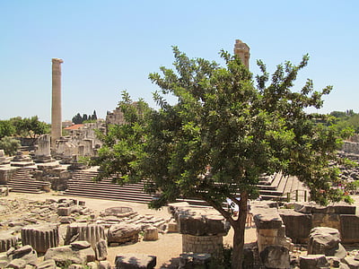 Didim, Turquia, história, Templo de, pedra, construção, construir