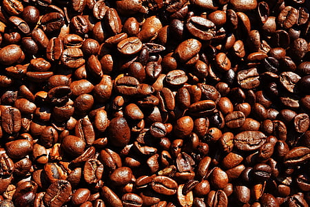 kaffe, kaffebönor, Café, rostad, koffein, brun, Aroma