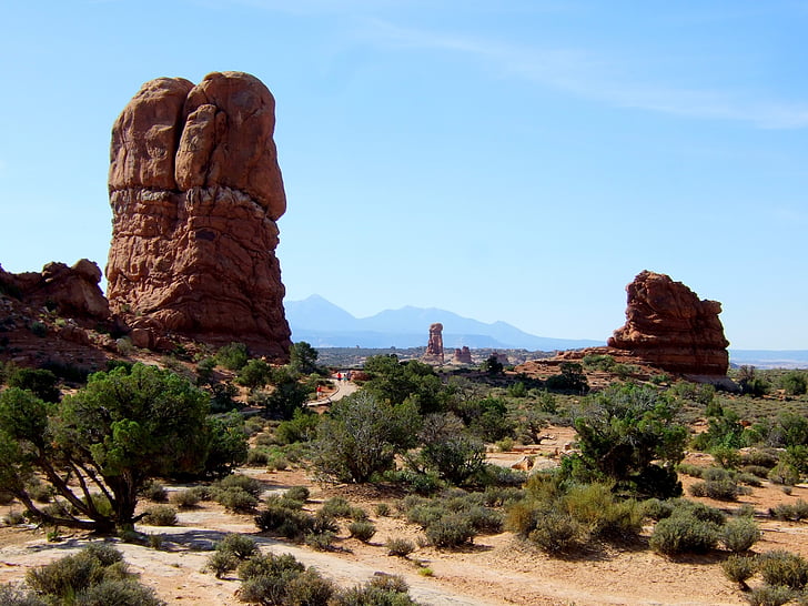 арки национален парк, пустиня, пясък, САЩ