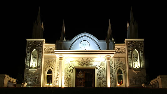 baznīca, katedrālē, Brazīlija, tornis