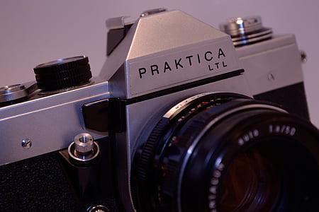 φωτογραφική μηχανή, Praktica, SLR, φωτογραφία, ηλεκτρονικά, τεχνολογία, ταινία