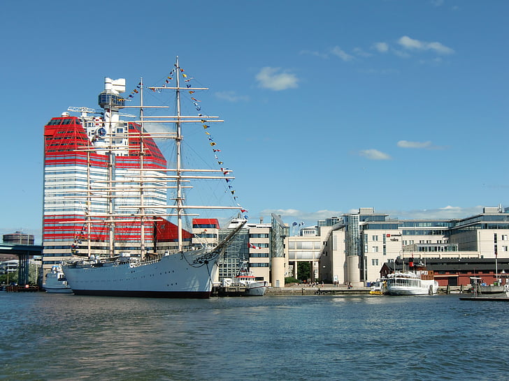 Gothenburg, petit boom, Vikings, bateau