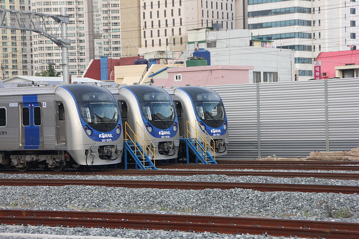 Korėja, Korėjos Respublika, geležinkelio, elektros varikliai, traukinys, metro, Korėjos metro