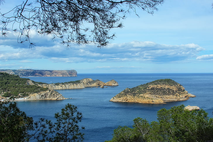 Испания, Javea, море, остров, брегова линия, природата, плаж