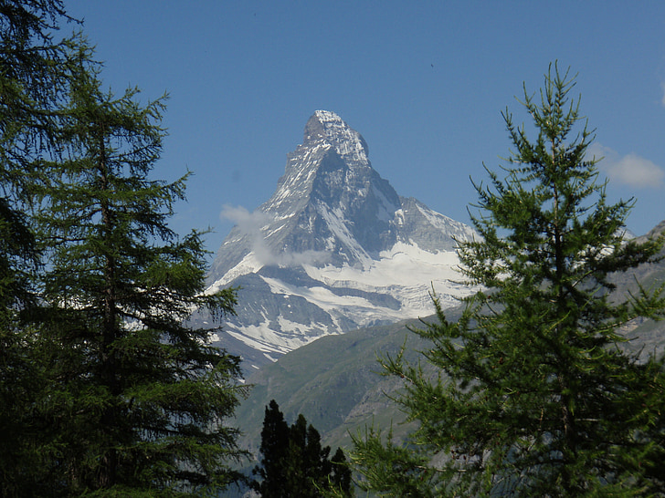 Matterhorn, Valais, Thuỵ Sỹ, Zermatt, Alpine, loạt 4000, núi