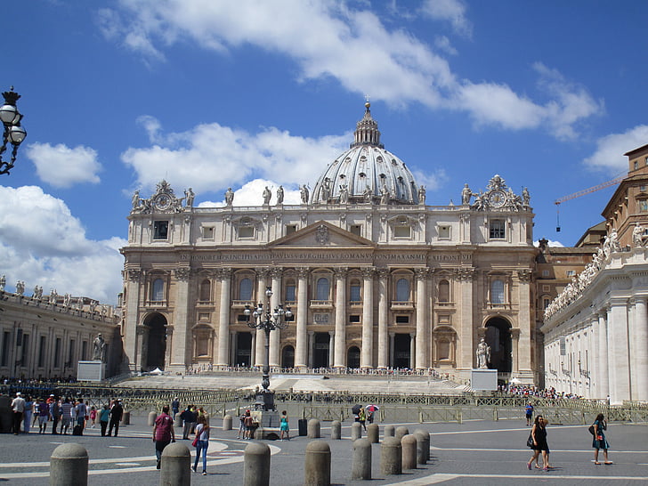 Vatikán, Piazza, St. peter, kostel