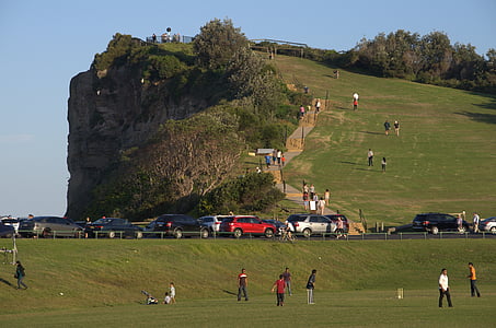 Hügel, Cricket, Terrigal, Küste, zentrale Küste, New-South.Wales, Australien
