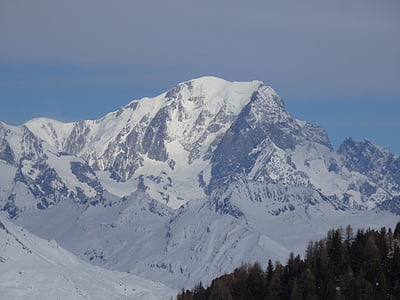 mont blanc, france, alps, mountains