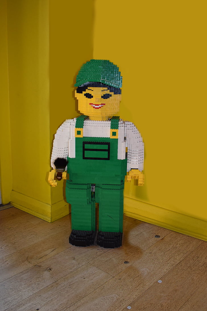 LEGO, LEGO-Maler, Baumeister aus lego
