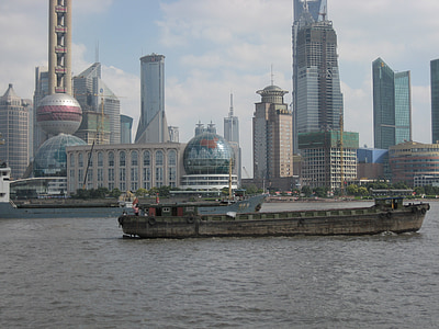 Šanchajus, Kinija, pastatas, Architektūra, laivas
