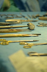 lekarz, Chirurg, Operacja, instrumenty, medyczne, zdrowie