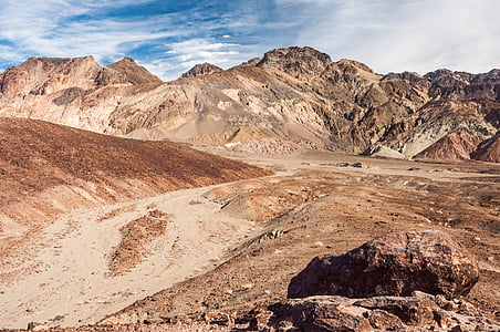 Death valley, kuum, kuiv, maastik, California, osakonnas, Ameerikas