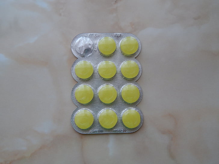 tablets, health, cold, catarrh, close-up