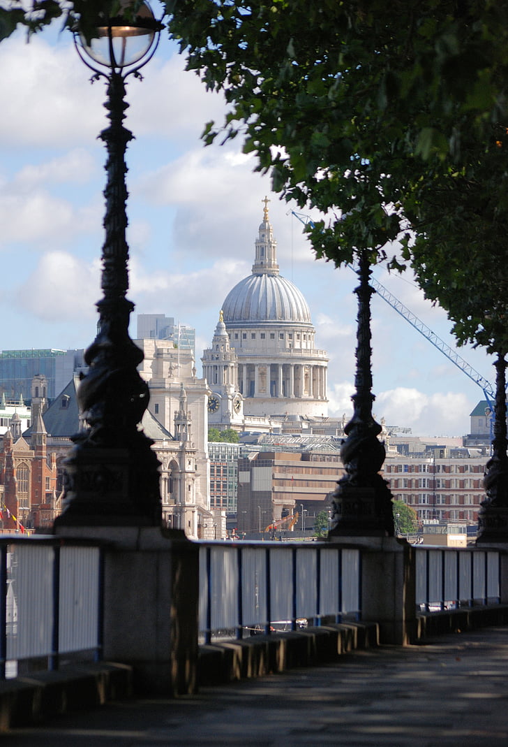 Katedra, St paul's, Kopuła, religia, atrakcje turystyczne, Londyn