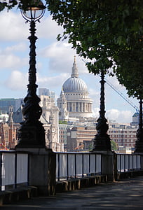 Katedral, St paul, kubah, agama, tempat-tempat menarik, London