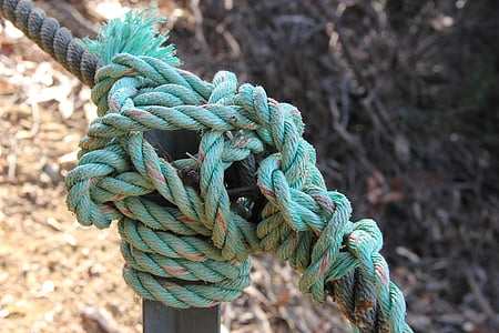 knot, rope, cordage, twisted ropes, detention