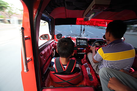 Padang, tömegközlekedés, Indonézia, módosítás autós, eredeti