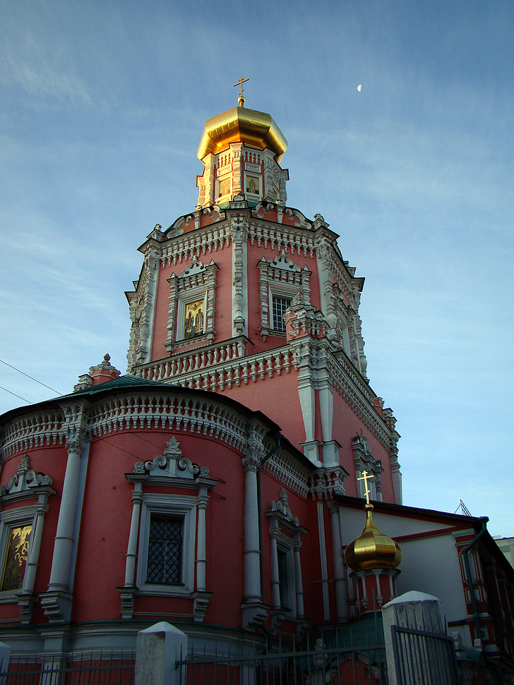 Jemaat dari malaikat Jibril, Menshikov tower, Moskow, Rusia