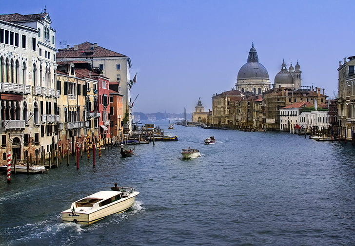 Wenecja, wody, wakacje, Włoski, Włochy, podróży, Europy