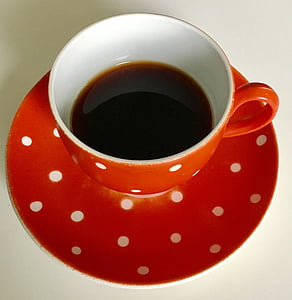 café, Copa, espumando, quente, caneca de café, bebida