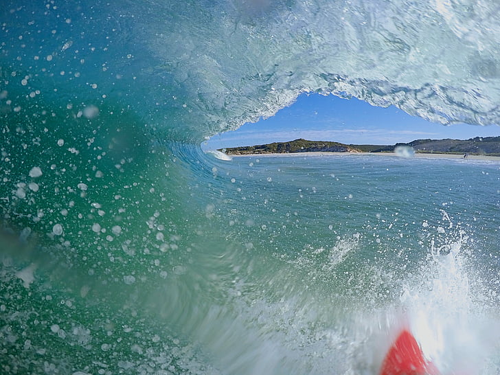 surfing, water sports, sea, coast, australia, nature, water