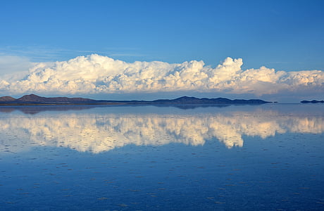 Bolivie, Salar d’uyuni, Lac salé