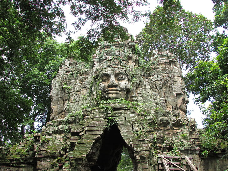 Angkor wat, tur, Asien