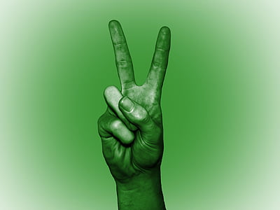 paz, mano, popular y socialista, jamahiriya Árabe Libia, Libia, Libia, Bandera
