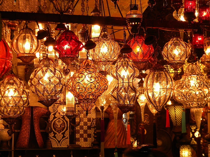 lampu, Turki, lampu, lampu depan, lampu listrik, dekorasi, lentera