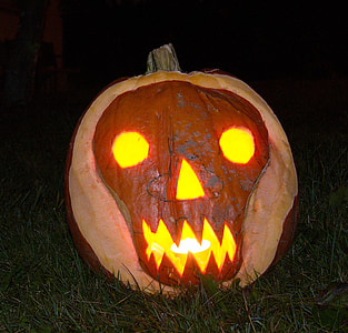 halloween, pumpkin, faces