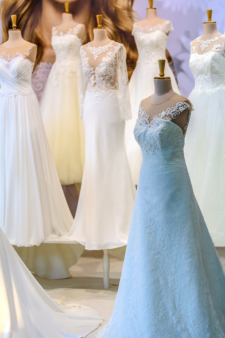 Salon wedding kjoler, bruden, bryllup, brudekjole, seremonien, vedtakelsen av, design