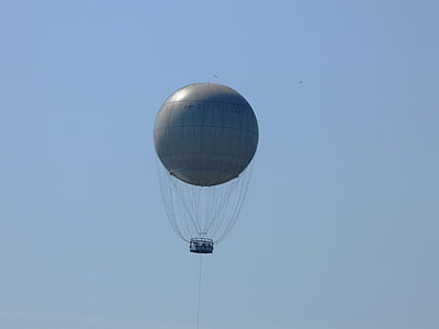 balon, gorącym powietrzem balon podróży, pływające, latać, balony, float, podróży