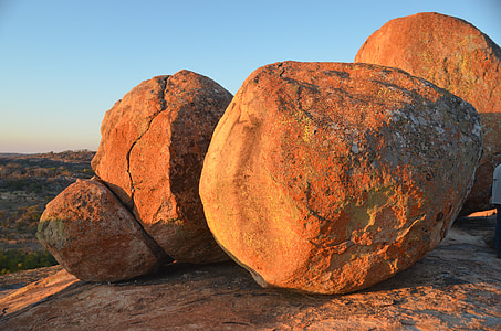 formaciones de roca, naturaleza, natiohnalpark, Zimbabue, África, Matopos, Rock - objeto