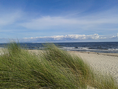 Baltische Zee, strand, Rügen, Göhren