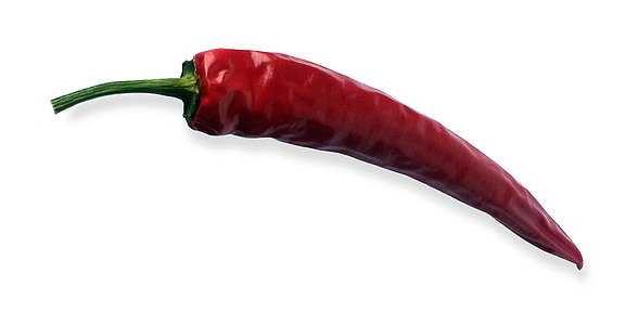 Chili, papryczka chilli, czerwony, Sharp, gorąco, światło, cień