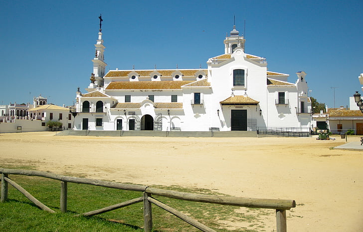 Spagna, Andalusia, El rocío, Chiesa