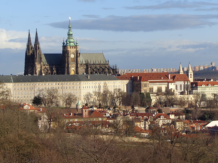Praha, Panorama, hrad