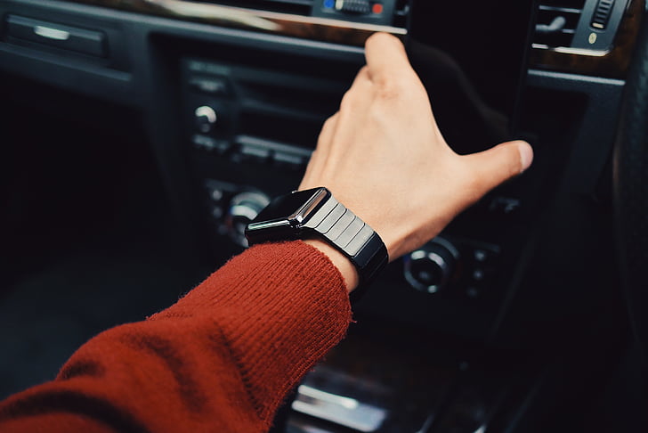 Apple Watch, braço, moda, relógio inteligente, SmartWatch, relógio de pulso, mão humana