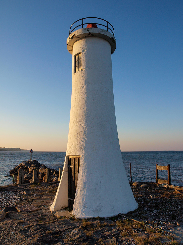 port, lighthouse, denmark
