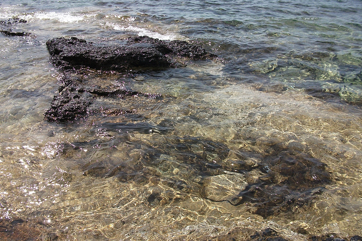 water, mediterranean, sea, coast, stones, rest, wave