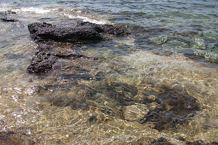 вода, Средиземно море, море, крайбрежие, камъни, почивка, вълна