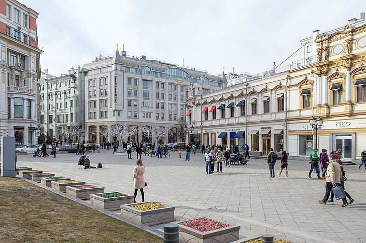 kuznetsk bridge Street, Moskva, City, kesklinn, Vanalinn, Venemaa, arhitektuur