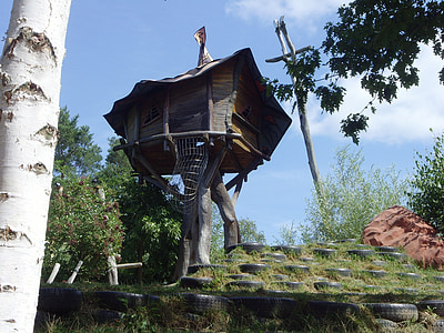 casa del árbol, Parque temático, Torre de la observación