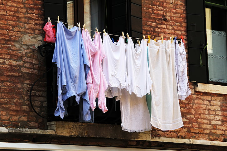 laundry, dry, dry laundry, clothing, hang hang, hang, hanging