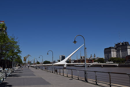 de brug van de vrouw, Buenos aires, Puerto madero