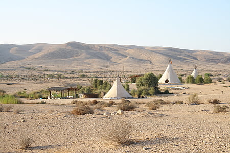 Tipi, Indiase, tent, woestijn, Tipi, Tipi, Camping